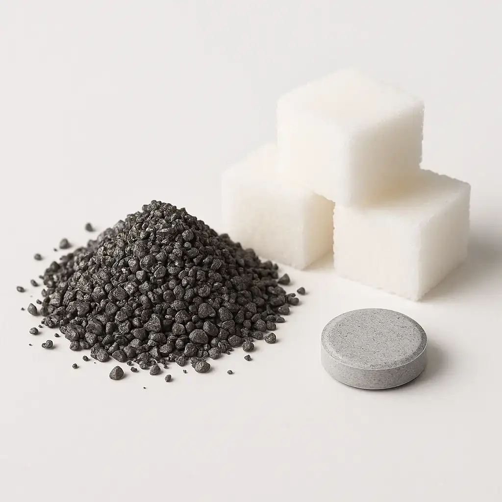 Handful of capsules and pills — the old approach Breathizen's spray format replaces